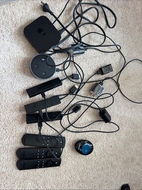 Amazon Fire Stick and Alexa and Apple TV Bundle